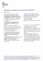 Récépissé dépôt DP DAMEVIN